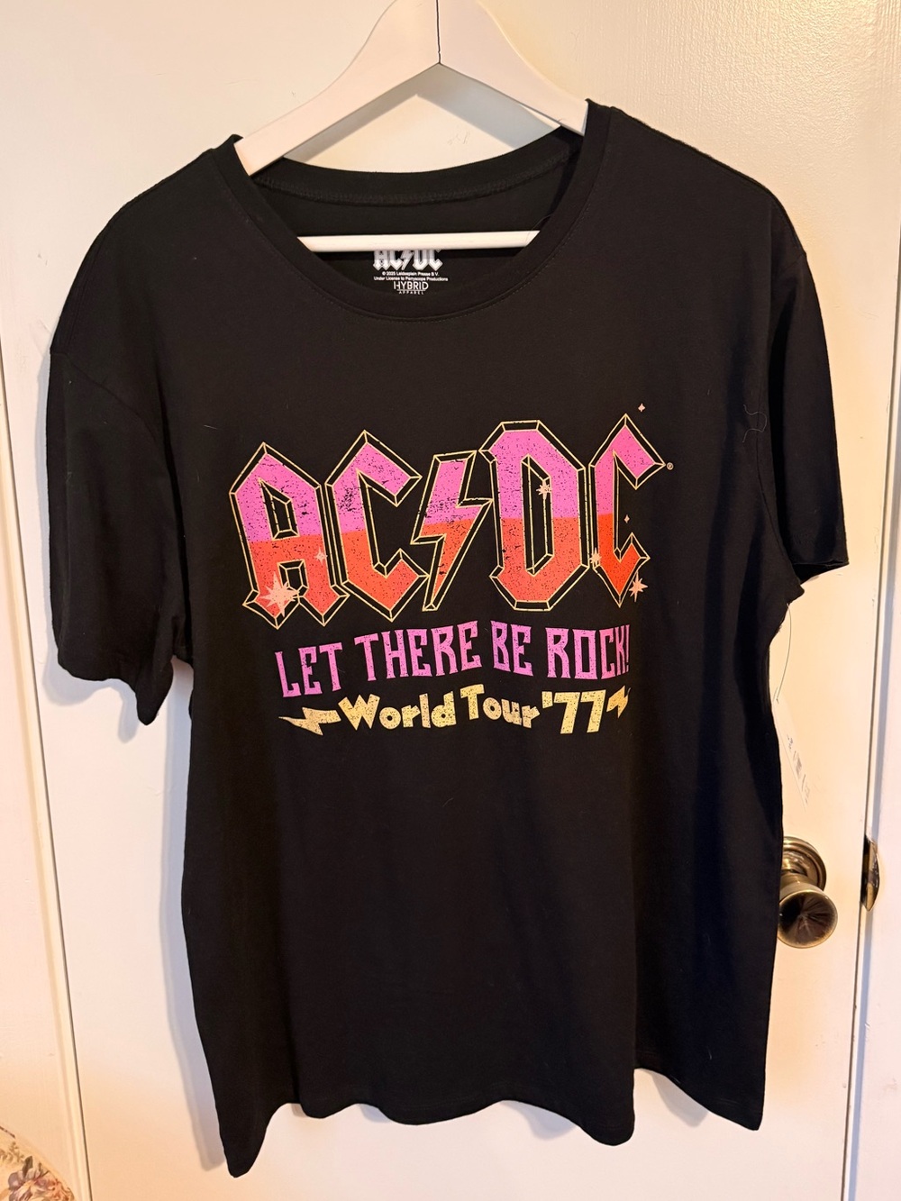 AC/DC Black Graphic Shirt